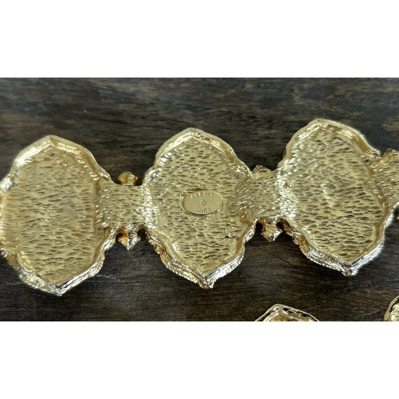 Vintage‎ Alexis Kirk Belt Buckle Gold Tone main image 4